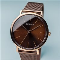 Watch Bering Classic Collection in Steel pink gold plated 13436-265 - 13436-265